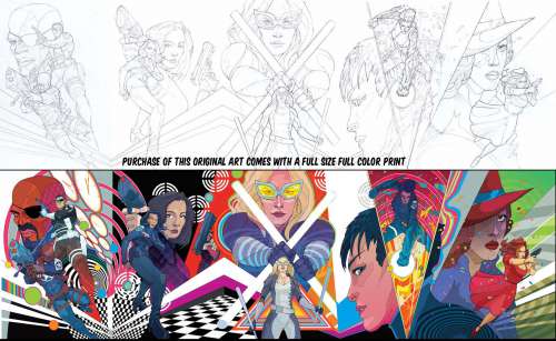 Christian Ward - S.H.I.E.L.D. 50th Anniversary Special (Marvel Comics) issue #01 - 05 (Covers (5 part))