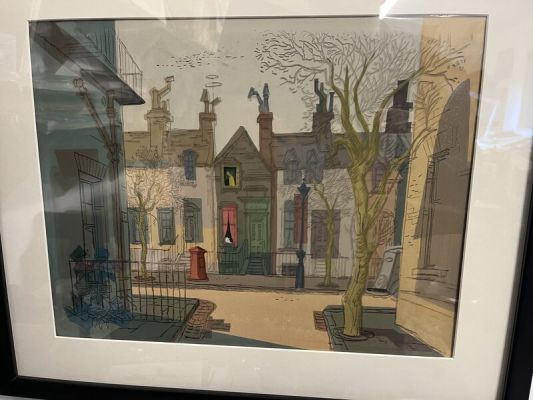 Studios Walt Disney 1961 | Décor préliminaire 101 Dalmatiens 1961 | 2DGalleries