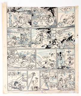 Marin Claude Mon... | MARIN Claude Mon chapeau Gag en une planche Encre de... | Vermot et Associés