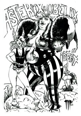 Philippe Bringel | Les deux gauloises | 2DGalleries