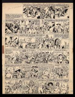 Le Rallic, Étienne - Planche originale - Horn du west  (1960) | Catawiki