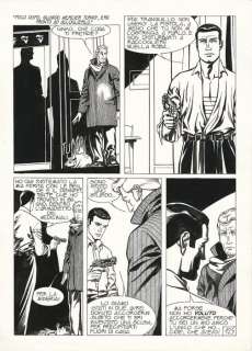 Diabolik - Giuseppe Palumbo - tavola originale  - Page volante - (2006) | Catawiki