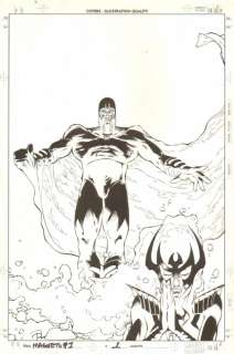 Adam Pollina, Tim Townsend - Magneto #1 cover - great magneto - signed