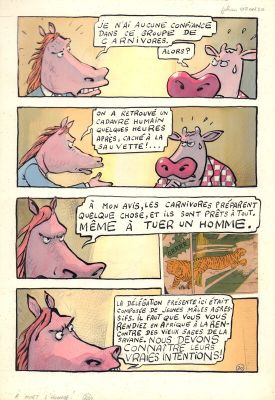 Johan de Moor | La Vache A mort l’homme, vive l’ozone P.20 | 2DGalleries