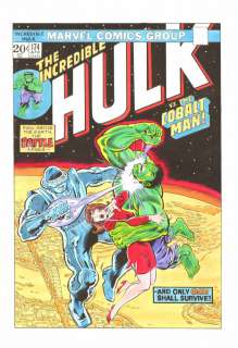 Dave Gutierrez, Rober - the incredible hulk #174 cover recreation - la