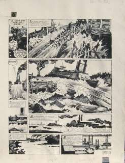 Sergio Toppi -CdP n. 36 - tavola origin. "Red River" - EO (1971) | Catawiki