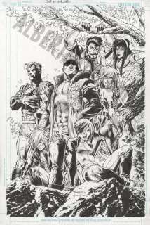 Jim Lee, Scott Williams - dv8 issue 1 page cover