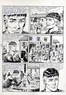 MISTER NO - TAVOLA ORIGINALE di Franco BIGNOTTI, n39 APPUNTAMENTO IN NERO, pag73 | eBay Europe (Buy It Now)