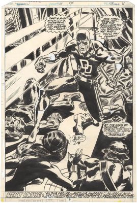 Frank Robbins | Daredevil #155 p31 (Splash) | Nostalgic Investments