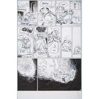 CAUEET Paul (ne en 1980) "Celui qui part", planche 9 -Tome… | Tajan