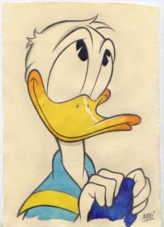 Xavi  (Xavier Vives Mateu) - Original drawing - Donald tender face - EO - (2018) | Catawiki