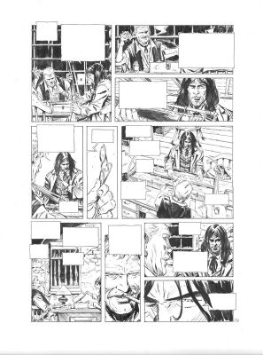 Germano Giorgiani | Sinisterra T1 planche 16 original | 2DGalleries