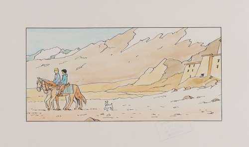 Hergé, Georges Remi... | HERGÉ, Georges Remi dit (1907-1983) Studio HERGÉ, projet... | Stanley’s Auction