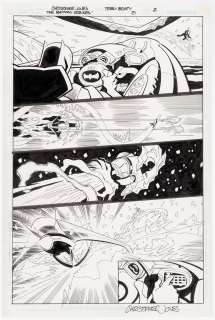 THE BATMAN STRIKES! #21 PAGE ORIGINAL ART BY CHRISTOPHER JONES. | Hake’s