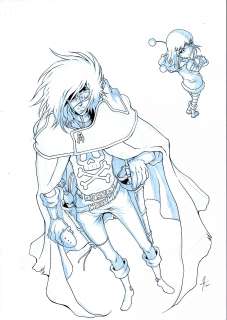 Jerome ALQUIE - Capitaine Albator – Mémoires de l’Arcadia Tome 3 - Dos de couverture