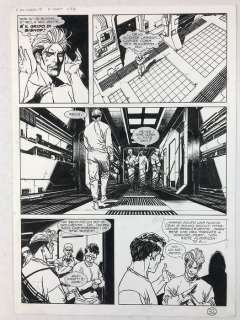 Nathan Never n. 76 - Tavola Originale "Fenice" - Page volante - (1997) | Catawiki