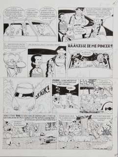 Devos | Génial Olivier, planche n°32 Ã  l’encre de Chine… | Banque Dessinée