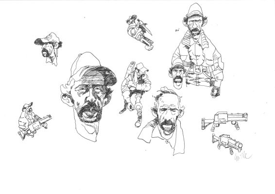 Cyrille Pomès. Métal Hurlant 1