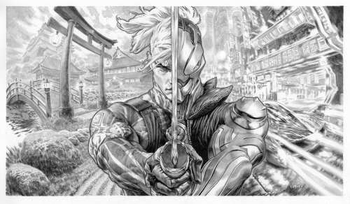 Lewis LaRosa - Ronin‘s Revenge Loading Screen SOLD!