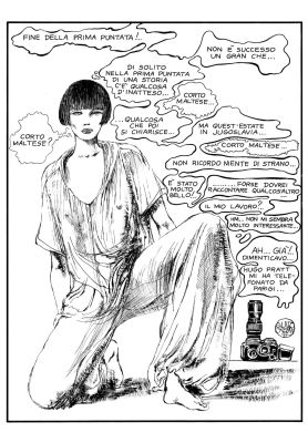 Guido Crepax Anthropology 08 | Nuages