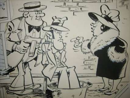 Attanasio, Dino | Original cover Eppo weekly  - Johnny Goodbye  - (1975) | Catawiki