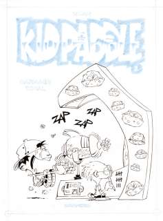 MIDAM (né en 1963) - Lot 113 : Kid Paddle - Carnage total