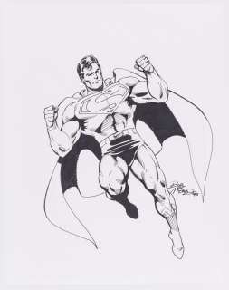 BOB MCLEOD SUPERMAN ORIGINAL ART SKETCH. | Hake’s