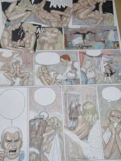 Erich von GÃ¶tha - Planche originale (p.22) -  Les malheurs de Janice Tome 3  - (2003) | Catawiki