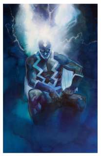 Alex Maleev - Black Bolt Illustration