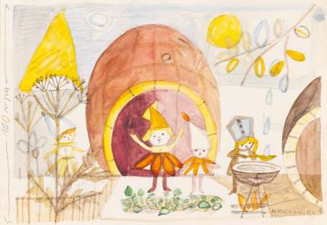 Mieczysław Piotrowski (1910 - 1977) | Mieczysław Piotrowski | Teatrzyk, ilustracja | Desa Unicum