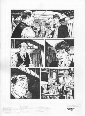 Paolo Martinello | DYLAN DOG n.478 – HARLECH ASYLUM, pag.14 | Avalon Comic Art