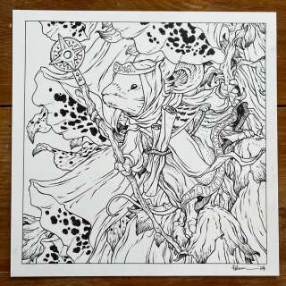 David Petersen | Foxglove Original Art | David Petersen