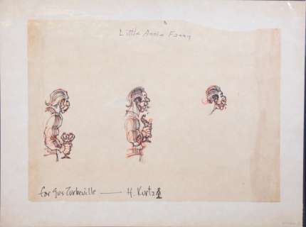 CARTOON ART "LITTLE ANNIE FANNY, BY HARVEY KURTZMAN (1924-1993) | misc / divers