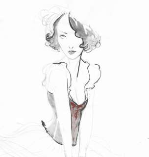 Corboz, Yannick - Dessin original - Le regard de Mathilde | Catawiki