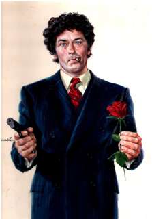 Averardo Ciriello - Bozzetto Originale "La gang del parigino" - Page volante - (1977) | Catawiki