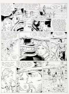 Swolfs | Durango, planche n°11 Ã  l’encre de Chine de l’é… | Banque Dessinée