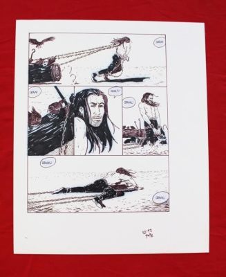 Lot 283 - Original Art Early Paul Pope Horse Comics 1992 #2 | misc / divers