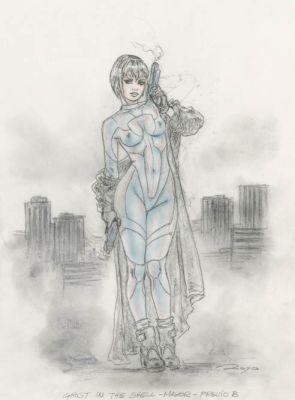Luis Royo - GHOST IN THE SHELL - MAYOR...
