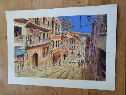 BD Boum Blois - Pereira prétend - Dessin original -  Lisbonne - (2016) | Catawiki