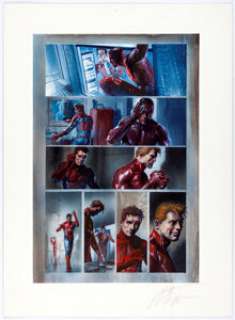 Gabriele Dell’otto | Secret War #3 Story Page 9 Original Art (Marvel, 2004). | Heritage