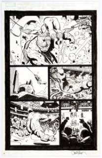Goran Parlov - Marvel Universe vs. the Punisher #1 Story Page 5 Original Art (Marvel, 2010)....