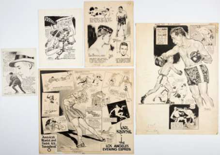 Karl Hubenthal, Phil Berube, and Other Artists - Hubenthal , etc. , 1930s-50s).