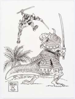 Stan Sakai - Deadpool Illustration Original Art (c. 2021). | Heritage