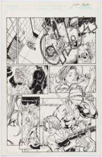 Josh Blaylock, Steve Kurth, and John Larter - #3 Story Page 16 Original Art (Image, 2002).