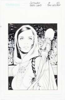 Greg Land And Jay Leisten | Sojourn #19 Splash Page 22 Original Art (CrossGen, 2003).... | Heritage
