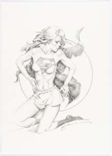 Jose "Pepe" Gonzalez - Supergirl Illustration Original Art (2007).... | Heritage