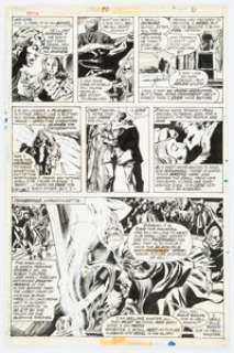 Gene Colan And Tom Palmer | Tomb of Dracula #45 Story Page 10 Original Art (Marvel, 1976).... | Heritage