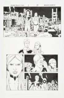 Pablo Raimondi and Andrew Hennessy - Realm of Kings Inhumans #2 Story Page 13 Original Art (Marvel, 2010)....
