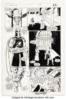 Dezuã±Iga, Tony | Tony DeZuniga Black Knight #1 Story Page 17 Original Art (Marvel, 1990).... | Heritage