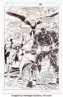 Hoover, Dave | Dave Hoover and Fred Fredricks Quasar #26 Story Page 21 Original Art (Marvel, 1991).... | Heritage